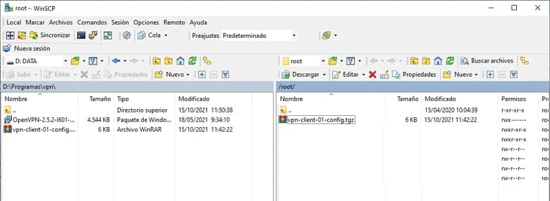 winscp ssh client