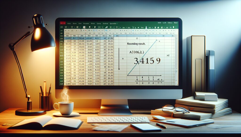 como redondear en excel con la funcion redondear